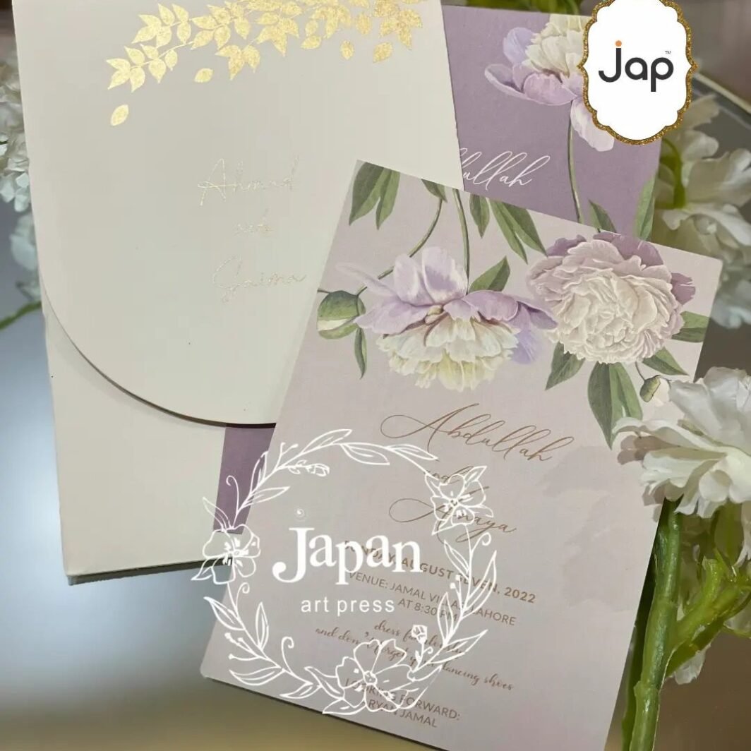 Floral Invitation, Japan Art Press, Custom Wedding Cards Online, wedding theme, Wedding Wording, invitation maker, RSVP Cards, Royal Wedding Cards, Scroll Invitations, Pakistani Wedding Cards, wedding cards templates, wedding ceremony, Shadi cards, wedding invites, Written Word Calligraphy, ‎Wax Seal.